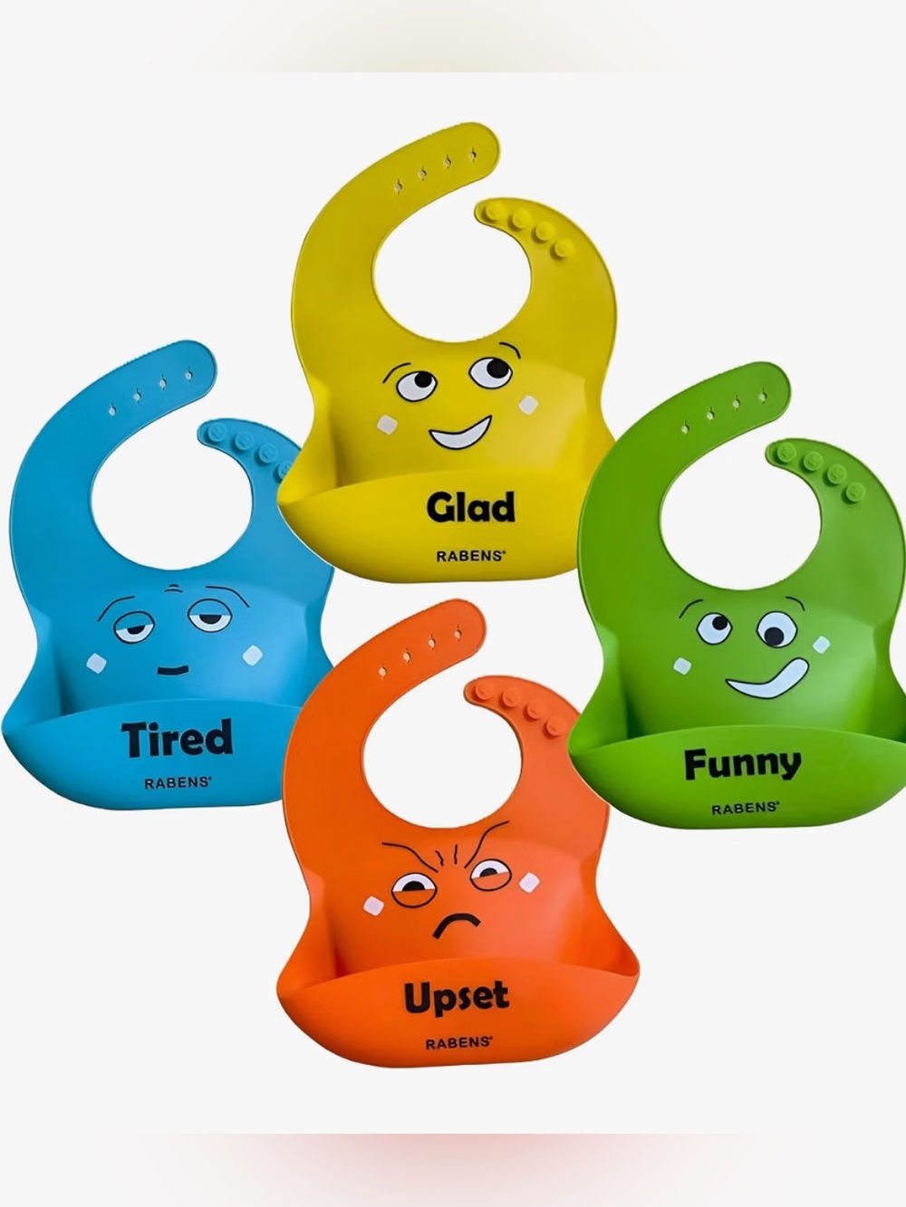 ⭐️NEW⭐️ Infant Bibs Silicone Emotion
